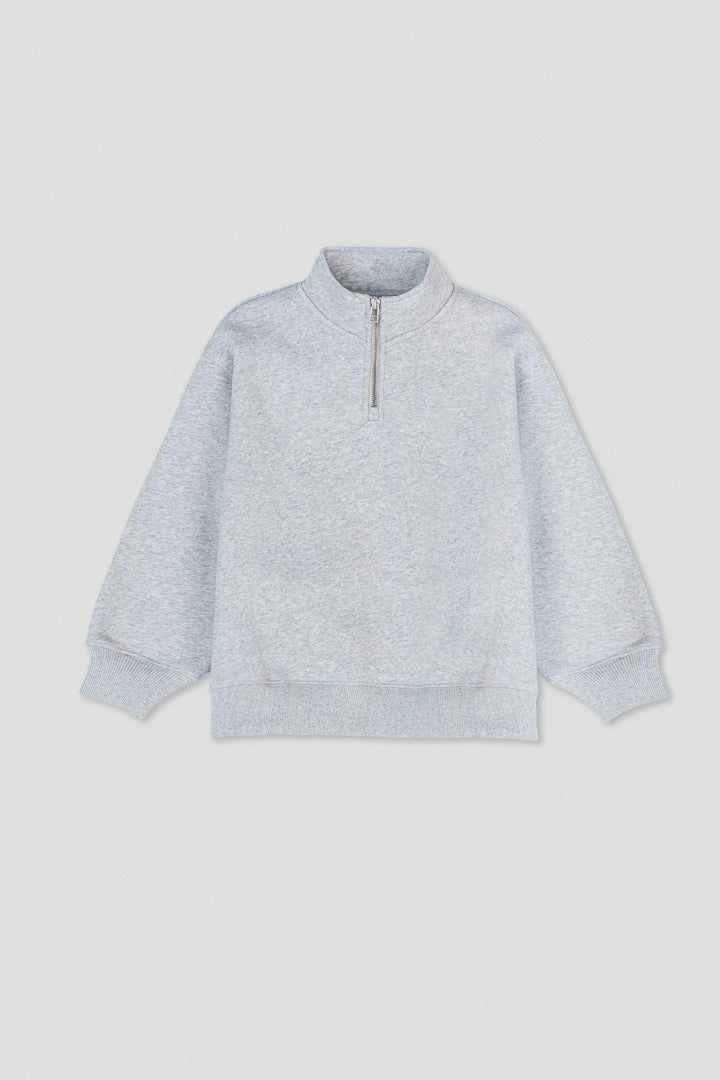 340/230 KID QUARTER-ZIPPER SWEATSHIRT