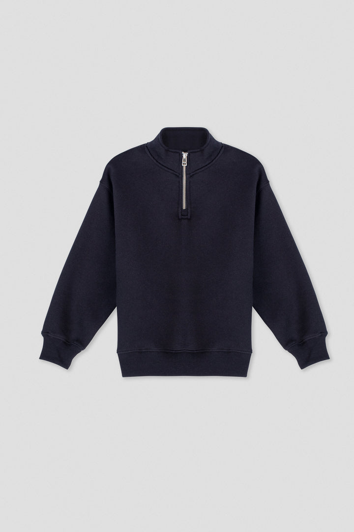 340/230 KID QUARTER-ZIPPER SWEATSHIRT