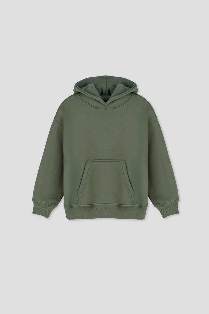 340/215 KID BRUSHED FLEECE HOODIE