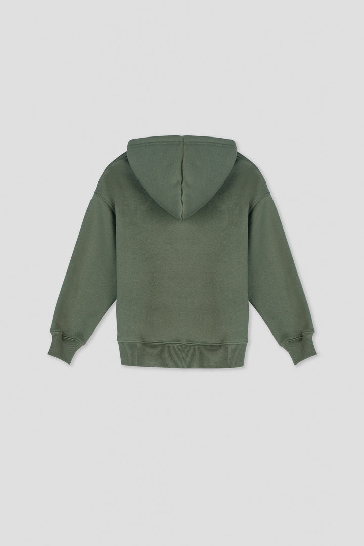 340/215 KID BRUSHED FLEECE HOODIE